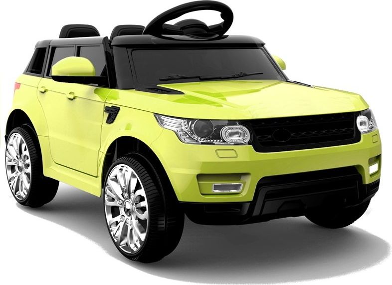 HračkyZaDobréKačky Elektrické autíčko Range Rover - zelené EVA - obrázek 1