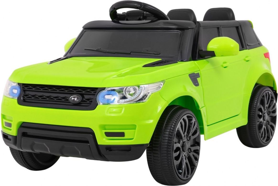 HračkyZaDobréKačky Elektrické autíčko Range Rover - zelené EVA - obrázek 3