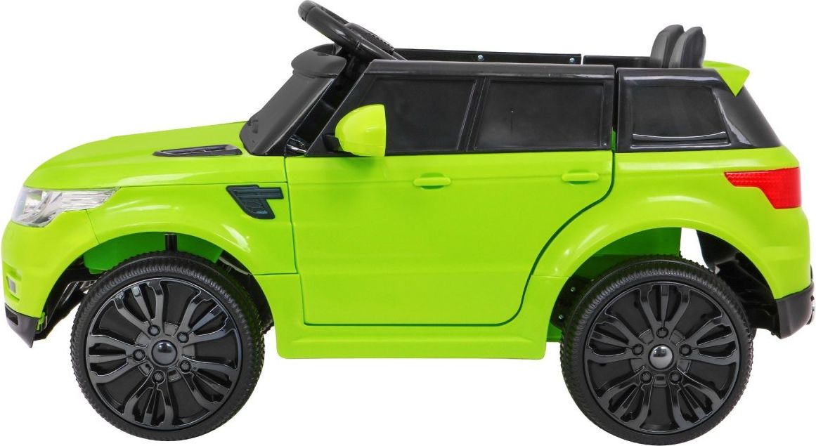 HračkyZaDobréKačky Elektrické autíčko Range Rover - zelené EVA - obrázek 9
