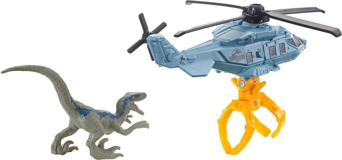Matchbox Jurský svět Dino transportéři Raptor Copter - obrázek 1