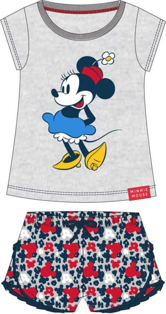 Disney dívčí pyžamo MINNIE šedá, 164 - obrázek 1