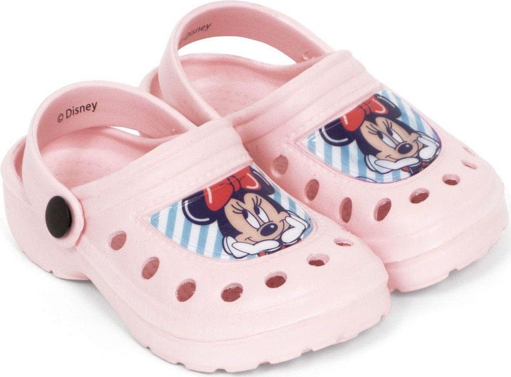 Disney Dívčí sandály Minnie WD13064 22 růžová - obrázek 1
