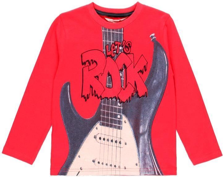 Boboli chlapecké tričko ROCK STAR 104 červená - obrázek 1