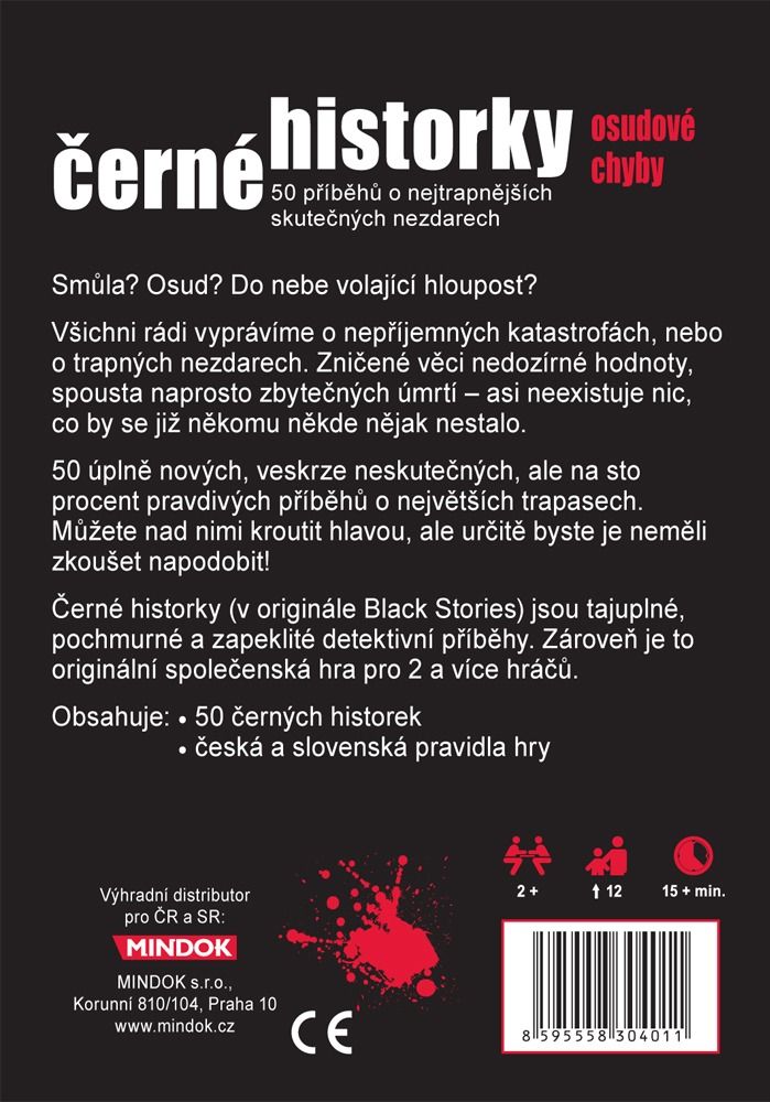 Mindok Černé historky: Osudové chyby - obrázek 1