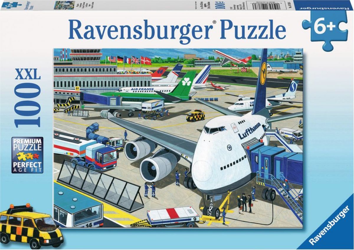 Ravensburger puzzle Letiště 100 XXL dílků - obrázek 1