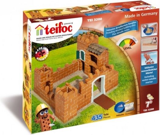 Stavebnice Teifoc Rytířský hrad II 435ks v krabici 43x33x11cm - obrázek 2