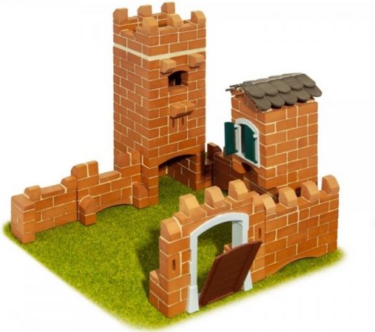 Stavebnice Teifoc Rytířský hrad II 435ks v krabici 43x33x11cm - obrázek 4