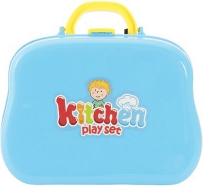 Sada kuchyňka s doplňky plast 20ks v plastovém kufříku 24x20x10cm - obrázek 5
