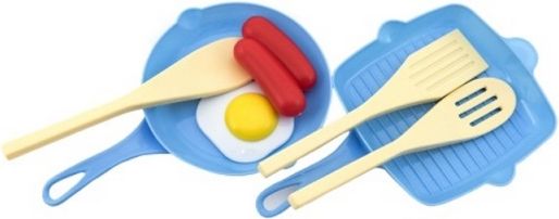 Sada pánví s doplňky plast 7ks v síťce 12x20x5cm - obrázek 3