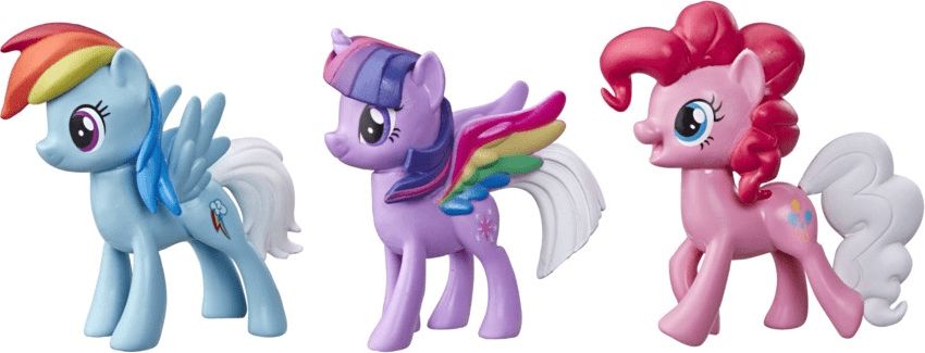 My Little Pony Sada 3 poníků Rainbow Tail - obrázek 1