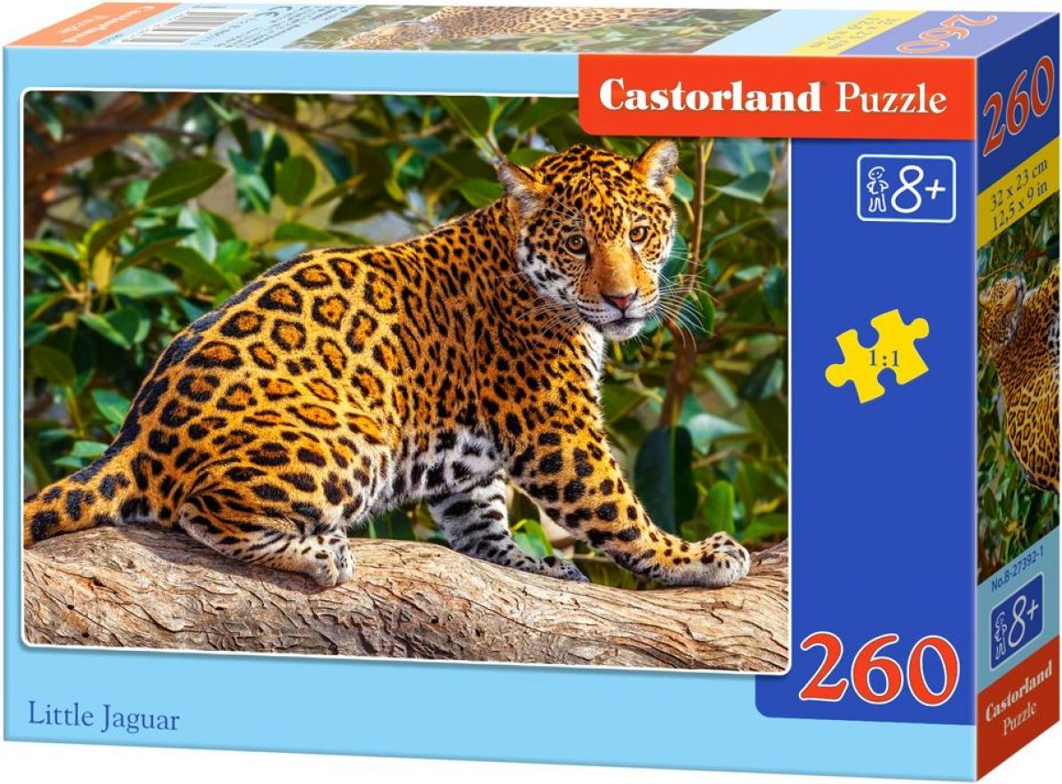 Castorland Puzzle Malý Jaguár 260 dílků - obrázek 1