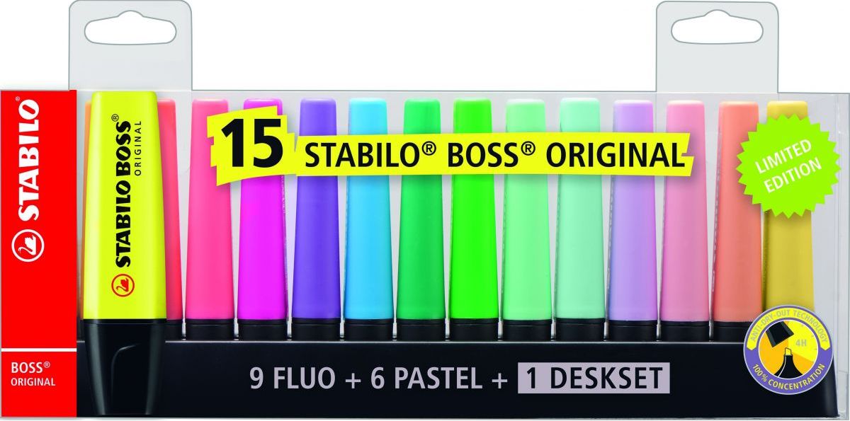 Stabilo Boss Original 15 ks - obrázek 1