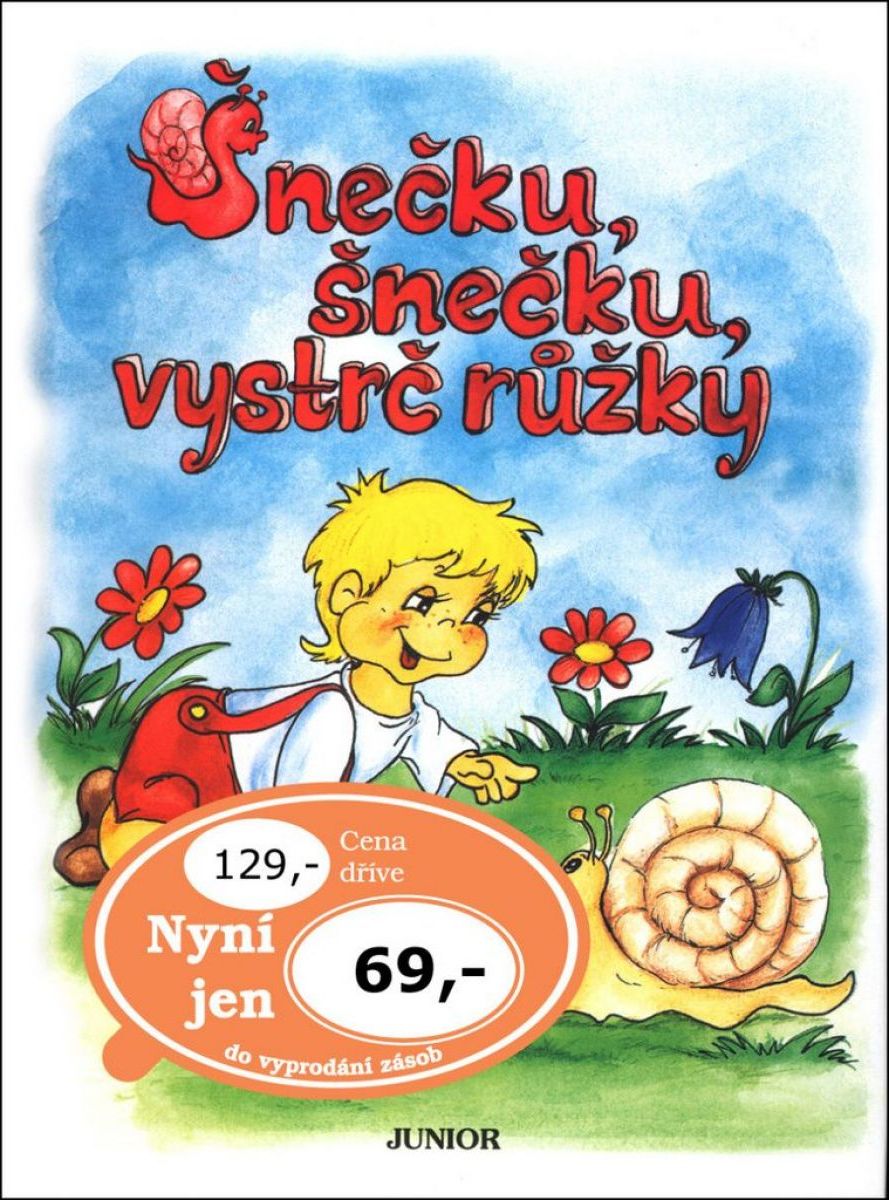 Nakladatelství Junior Šnečku, šnečku, vystrč růžky - obrázek 1