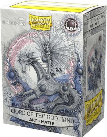 Dragon Shield Obaly na karty Dragon Shield Matte Art Sleeves - Word of the God Hand – 100 ks - obrázek 1