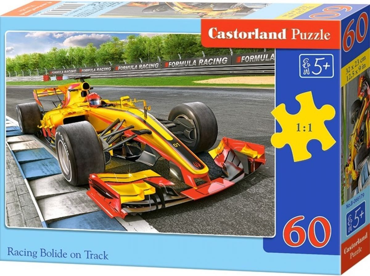 Castorland Puzzle Formule na trati 60 dílků - obrázek 1