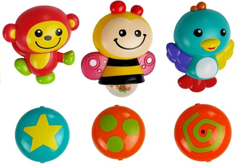 Huile Toys kolotoč nad postýlku s projektorem, DO - obrázek 4