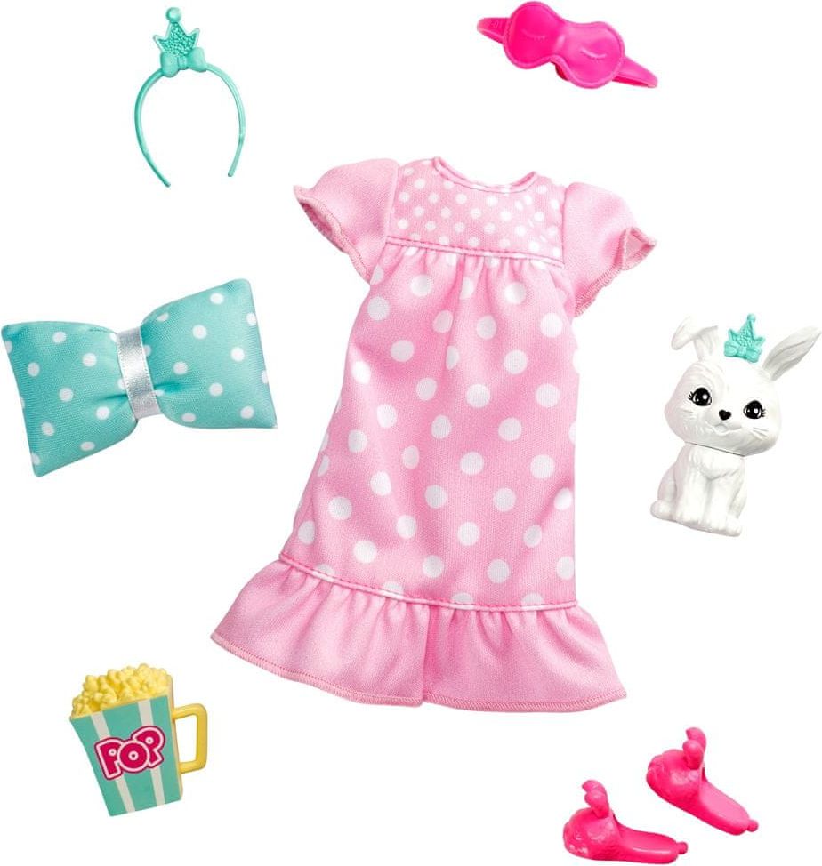 Mattel Barbie Princess Adventure Zvířátko a šaty s doplňky Králíček - obrázek 1