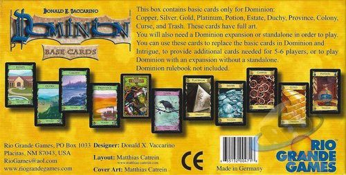 Rio Grande Games Dominion: Base Cards - EN - obrázek 2