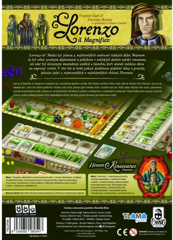 TLAMA games Lorenzo il Magnifico - Big Box CZ/EN/IT/DE/FR/SP - obrázek 3