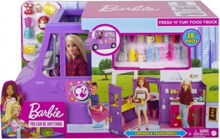 Barbie POJÍZDNÁ RESTAURACE - obrázek 1