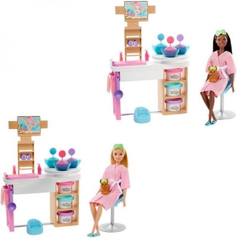 Barbie SALÓN KRÁSY HERNÍ SET S BĚLOŠKOU - obrázek 3