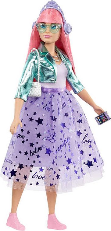 MATTEL BRB Barbie Princess Adventure set panenka sněhová princezna s doplňky - obrázek 5