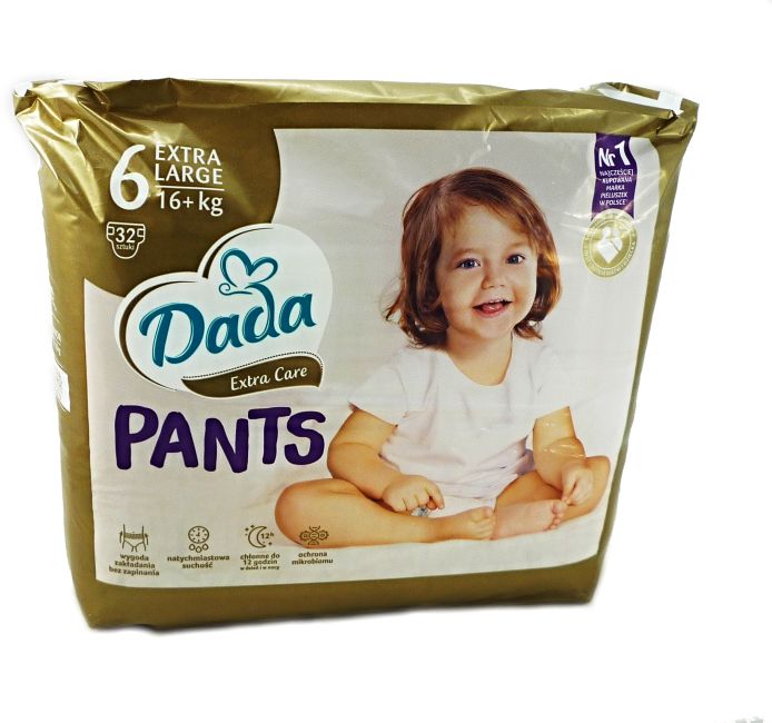 Dada Pantsy Extra Care Junior vel. 6 (16+kg) 32 ks - obrázek 1