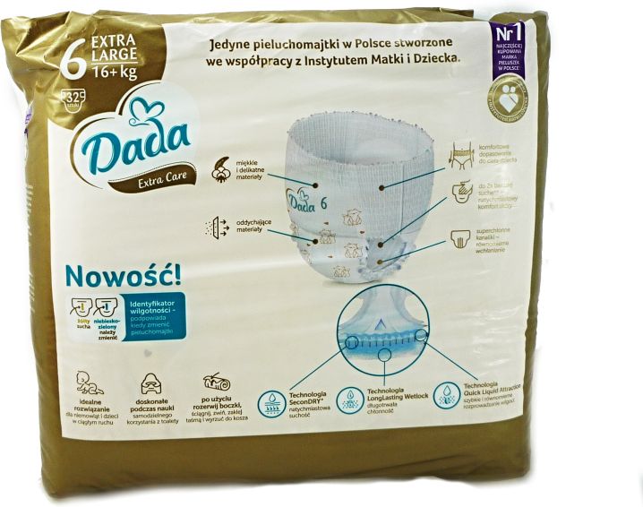 Dada Pantsy Extra Care Junior vel. 6 (16+kg) 32 ks - obrázek 2