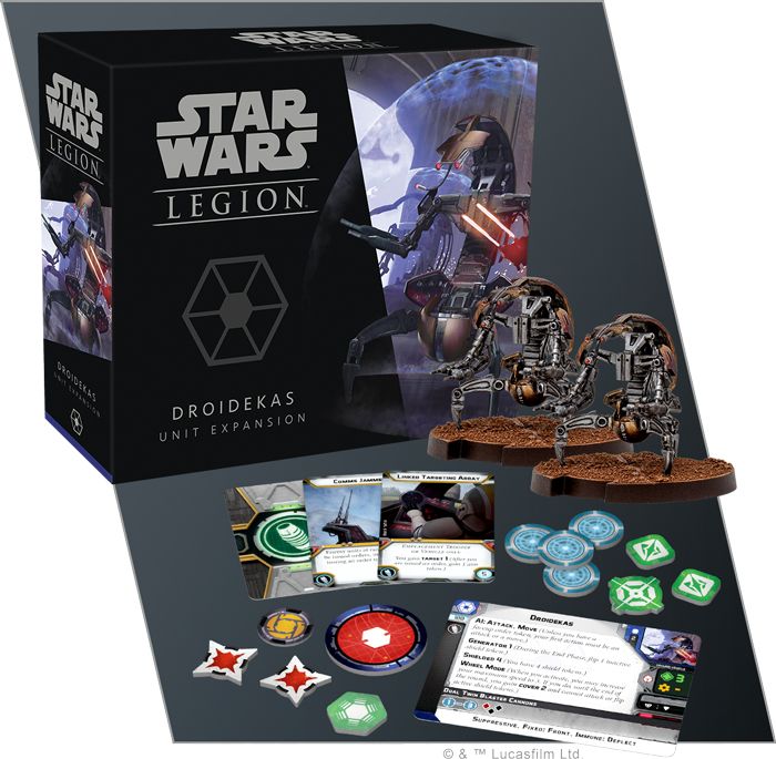 FFG Star Wars: Legion - Droidekas Unit Expansion - obrázek 2
