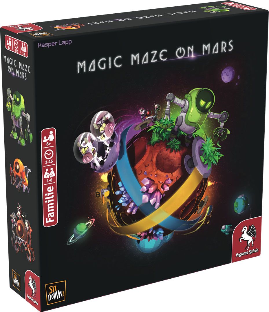 Pegasus Spiele Magic Maze on Mars DE - obrázek 1