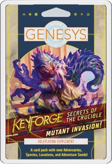 FFG Genesys RPG Keyforge Secrets of the Crucible: Mutant Invasion - obrázek 1