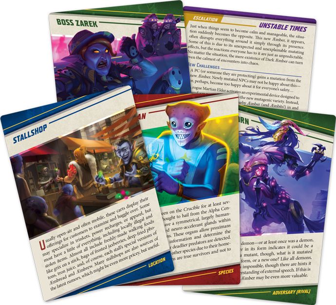 FFG Genesys RPG Keyforge Secrets of the Crucible: Mutant Invasion - obrázek 2