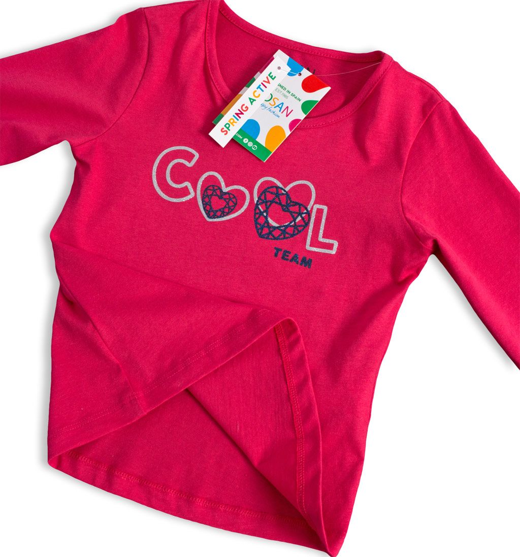 Dívčí tričko LOSAN COOL GIRL růžové Velikost: 92 - obrázek 4