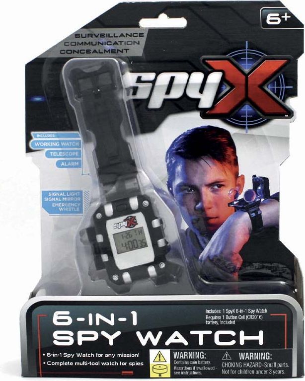 SpyX Špionážní hodinky 6v1 - obrázek 1