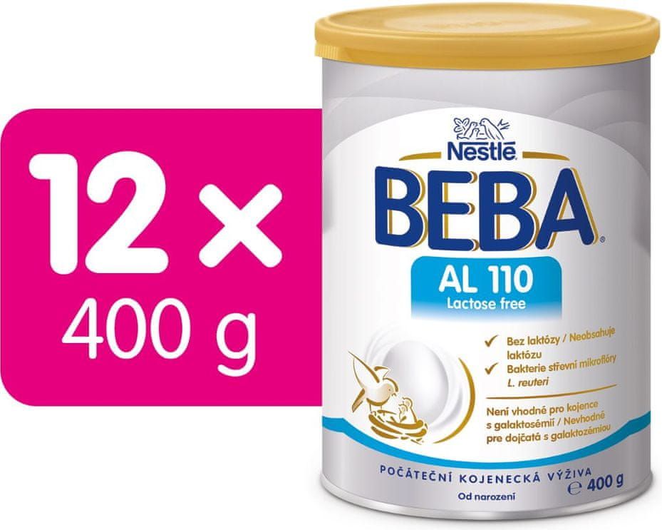 BEBA AL 110 Lactose free 12x 400 g - obrázek 1