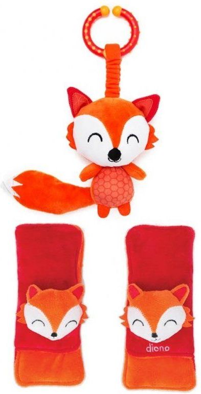 Chránič pásu Diono Soft Wraps™ & Toy Fox 2020 - obrázek 1