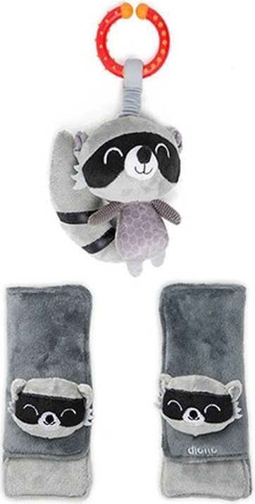 Chránič pásu Diono Soft Wraps™ & Toy Racoon 2020 - obrázek 1