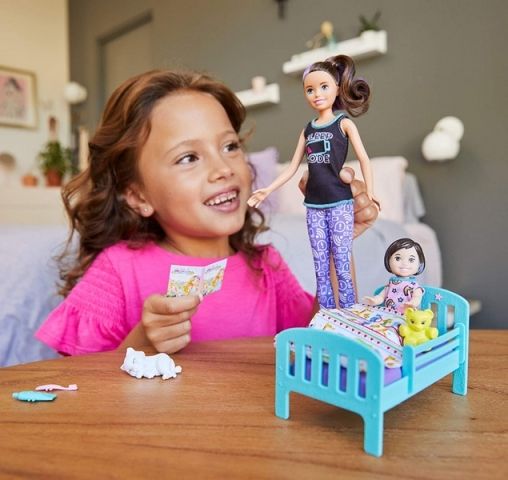 Barbie Chůva herní set - sladké sny GHV88 - obrázek 6