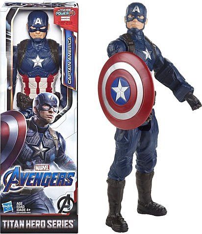 Akční figurka Avengers Titan Endgame - Captain America - 30 cm - obrázek 4