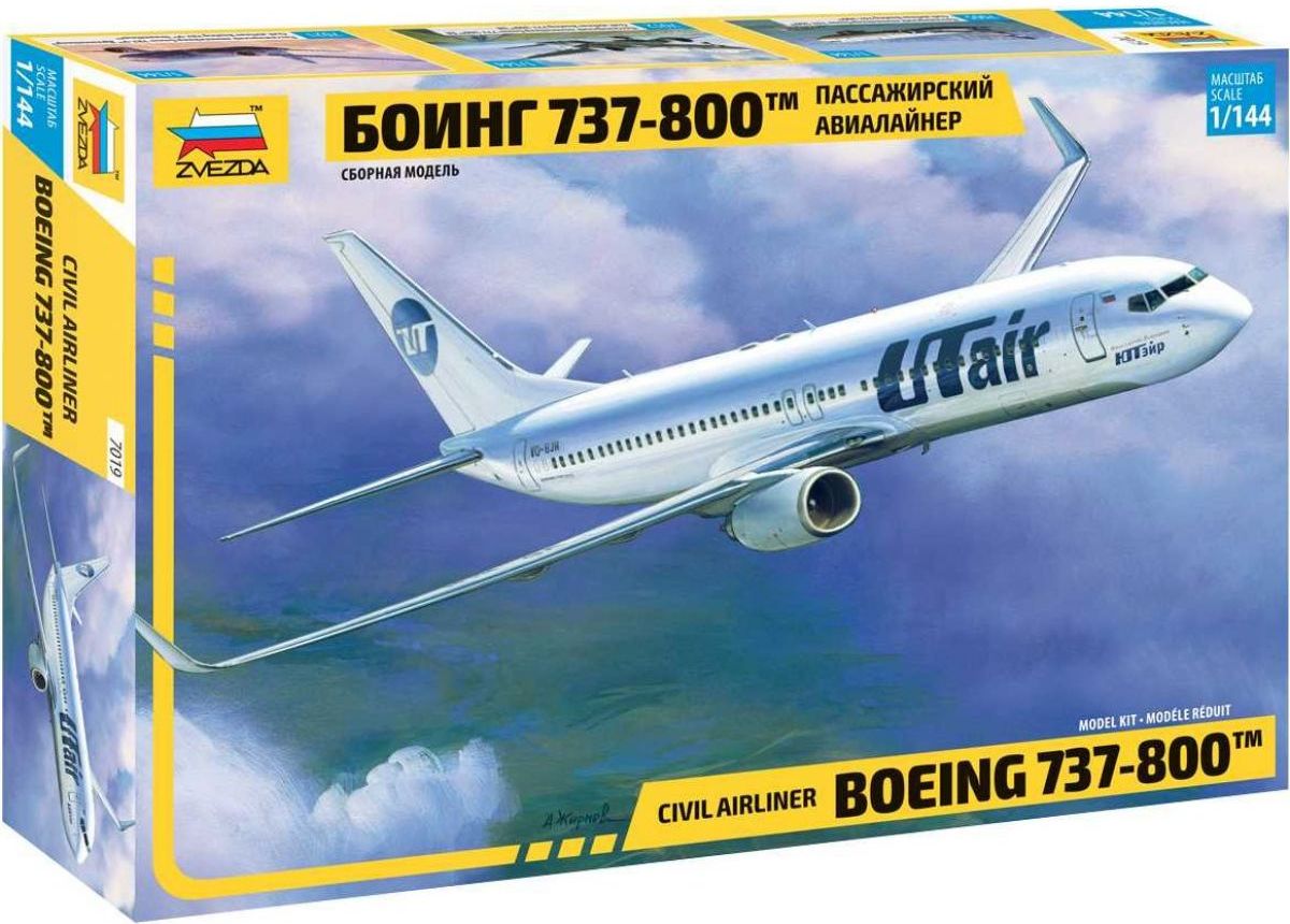 Zvezda Model Kit letadlo 7019 Boeing 737-800 1:144 - obrázek 1