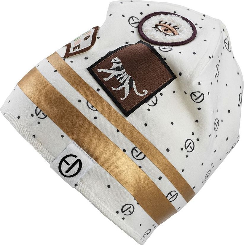 Zimní bavlněná čepice Elodie Details Monogram - obrázek 2