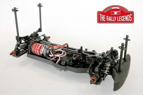 Licencovaný FIAT 500 Rally ABARTH 4 WD s lakovanou karoserií 100 % RTR - 2,4 Ghz 1:9! - obrázek 3