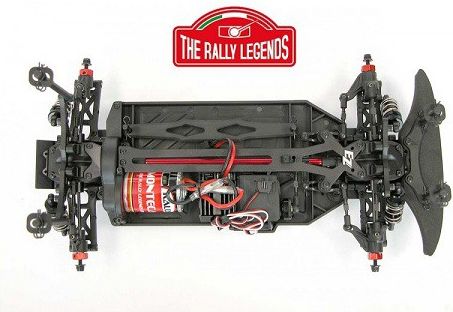 Licencovaný FIAT 500 Rally ABARTH 4 WD s lakovanou karoserií 100 % RTR - 2,4 Ghz 1:9! - obrázek 4
