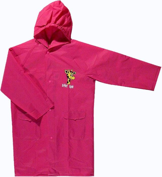 Dětská pláštěnka, Viola, růžová vel.120 - obrázek 1