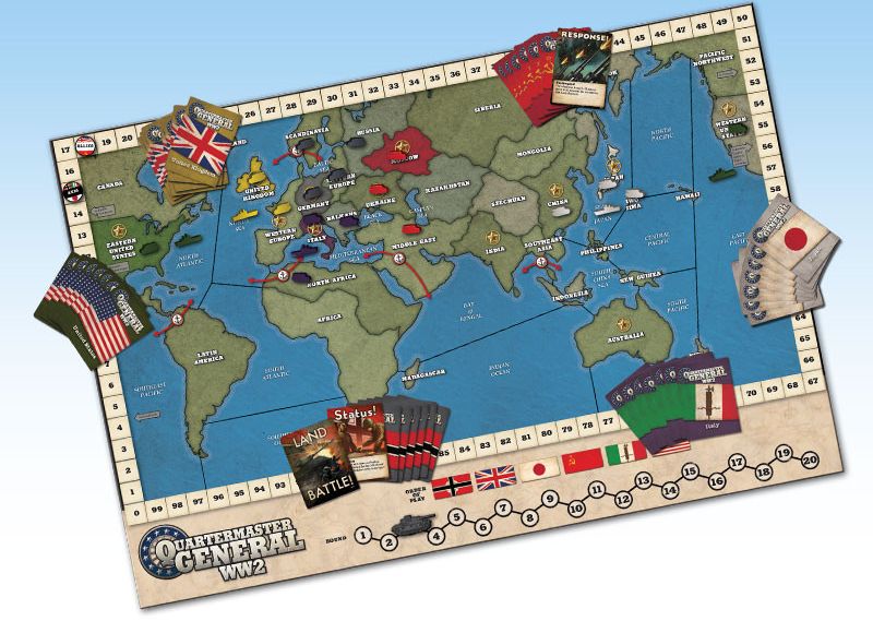 Ares Games Quartermaster General - WW2 2nd Edition - obrázek 2