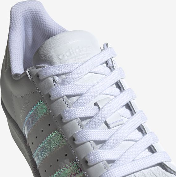 Superstar Tenisky dětské adidas Originals | Bílá | Dívčí | 36 2/3 - obrázek 8