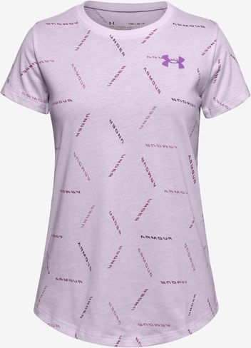 Twich Multi Print Triko dětské Under Armour | Fialová | Dívčí | L - obrázek 1
