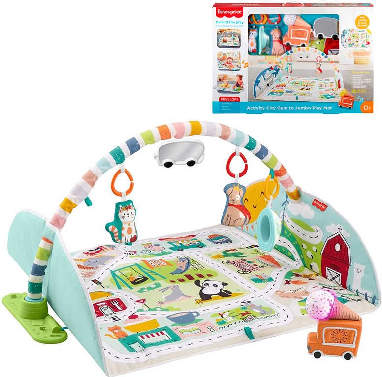 FISHER PRICE Baby dečka hrací město s aktivitami na baterie Zvuk pro miminko - obrázek 1