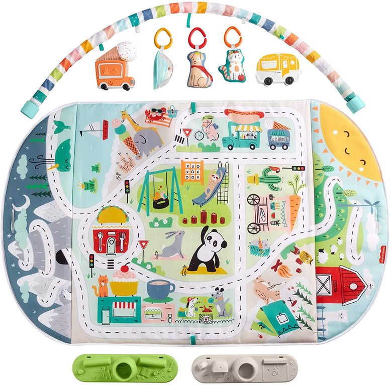 FISHER PRICE Baby dečka hrací město s aktivitami na baterie Zvuk pro miminko - obrázek 4