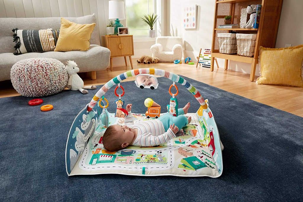 FISHER PRICE Baby dečka hrací město s aktivitami na baterie Zvuk pro miminko - obrázek 6